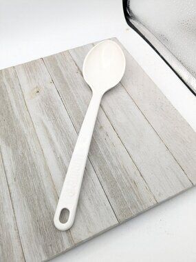 UltraTemp WHITE #1 Serving Spoon Robinson 2102 USA Made Vintage